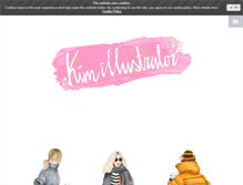 Tablet Screenshot of kim-illustrator.com